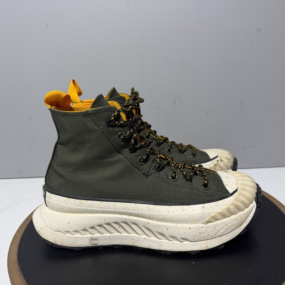 Converse Chuck Taylor All Star Traction Utility Shoes Mens Size 8 Green Sneakers